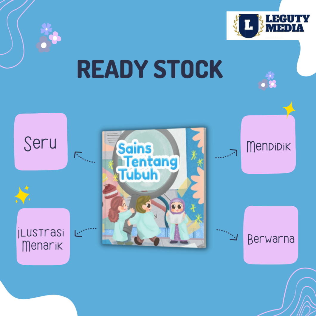 Buku Sains Tentang Tubuh - LEGUTY KIDS