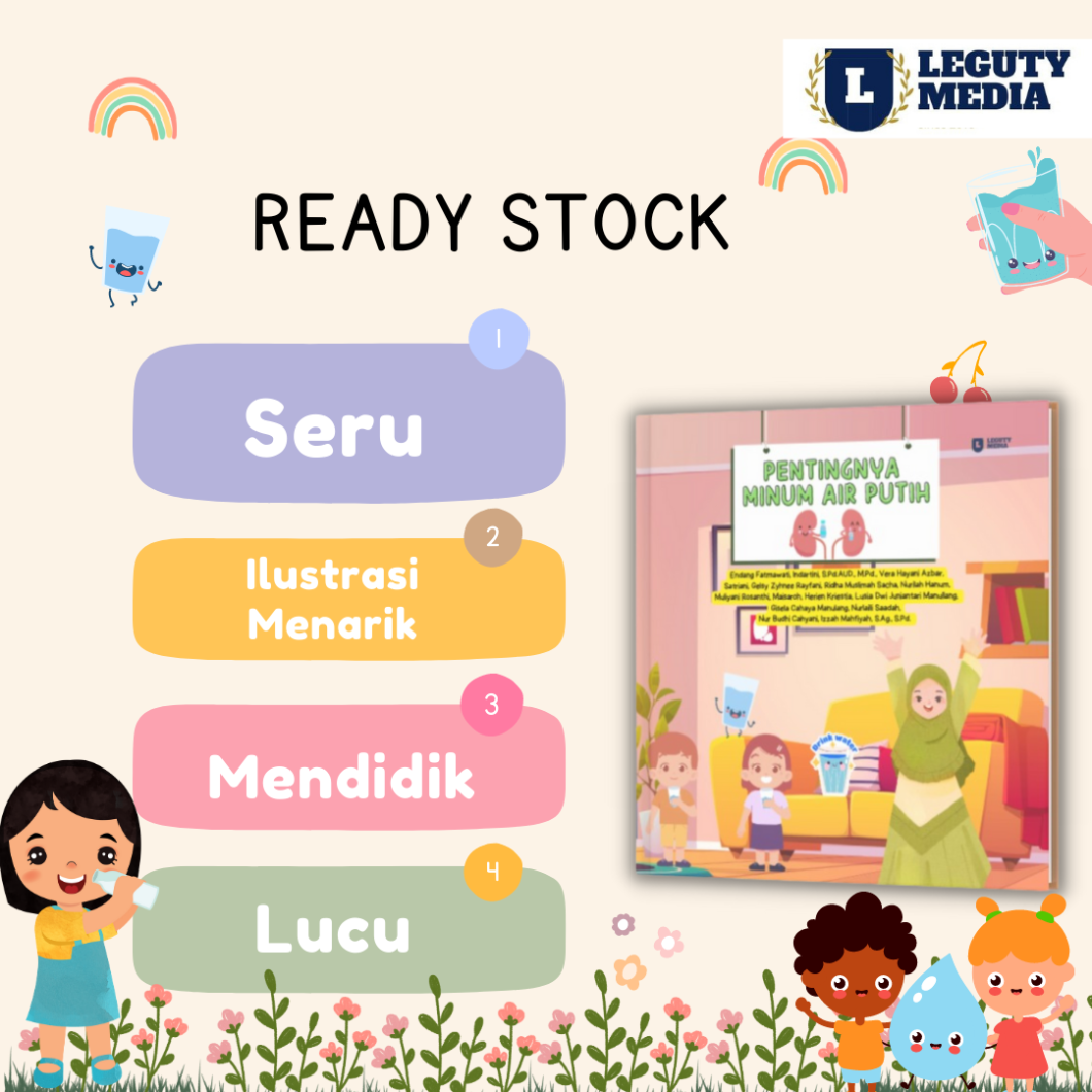 Pentingnya Minum Air Putih - LEGUTY KIDS